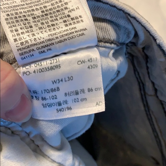 Levi’s Straight Leg Jeans - Picture 3 of 3